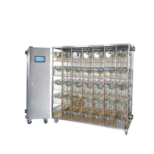 UR-35 IVC High-Density Lab Mouse IVC Cages Automatic Touchscreen Control IVC System Single or Double Sided Rack