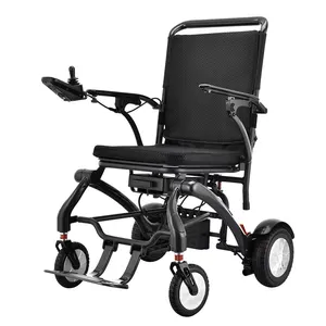 LCDディスプレイ折りたたみ式軽量カーボンファイバー電動車椅子