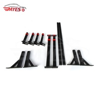 Universel en aluminium réglable 4x4 pick-up lit échelle rack roll bar ute baignoire rack cadre accessoires pour dodge ram 1500