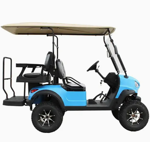 รถกอล์ฟไฟฟ้าสุดหรู 4 ที่นั่ง แบตเตอรี่ลิเธียม ระยะทางไกล เบาะหนังพรีเมียม ขับขี่เงียบ เหมาะสำหรับรีสอร์ทและพื้นที่ส่วนตัว รับน้ำหนักได้ 400 กก. - Product Image 3