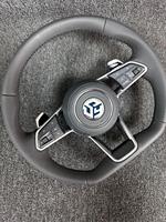 Volant en cuir pour VW Transporter T-roc Beetle Polo 6r Scirocco jetta tiguan T6 passat B6 B7 B8 up Amarok EOS Sport