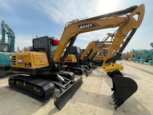 Gran oferta para excavadora sobre orugas Sany SY60C, buenas condiciones de trabajo con componentes centrales, bomba de Motor, engranaje de caja de cambios a la venta - Product Image 6