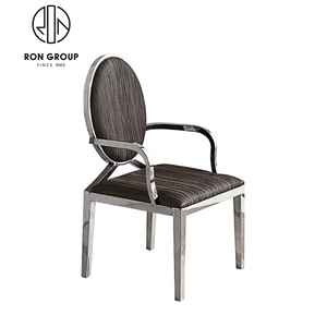 En gros Élégant À La Mode En Acier Inoxydable à Dossier Haut Chaise de Salle À Manger - Product Image 3
