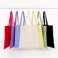 Sac fourre-tout en toile calicot biologique réutilisable en tissu imprimé de logo personnalisé écologique sacs de courses en coton d'épicerie