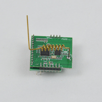 Circuit imprimé pour moteur de porte coulissante AC, panneau PCB avec 2 télécommandes RF, 1 pièce