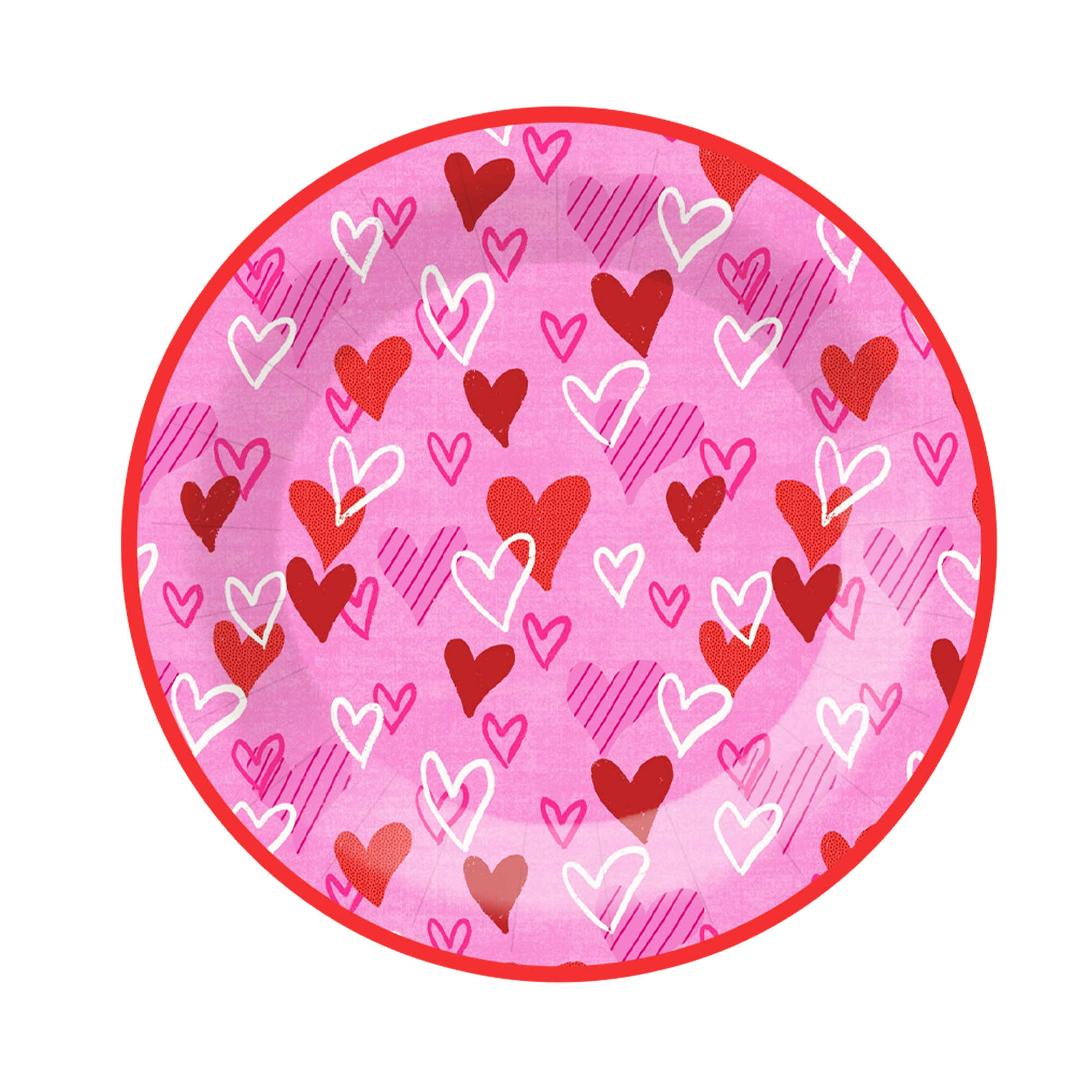 Plato de papel de 9 pulgadas * 8 unidades