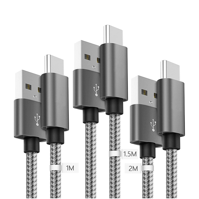 Fast Charging Braided Cable Type C USB Cable