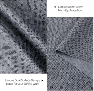 Fournitures de haute qualité <span class=keywords><strong>pour</strong></span> la fabrication de tapis, <span class=keywords><strong>tissu</strong></span> de support final en vinyle, <span class=keywords><strong>tissu</strong></span> de support de tapis non glissant <span class=keywords><strong>pour</strong></span> le tuftage primaire - Product Image 4