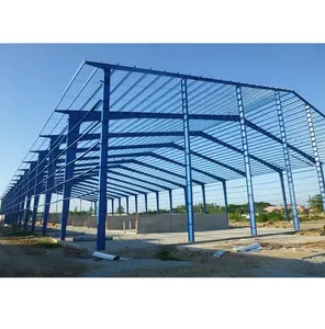 Structural Steel Prefab Industrial House Construction Building Warehouse Prefabricated Steel Structure 2024