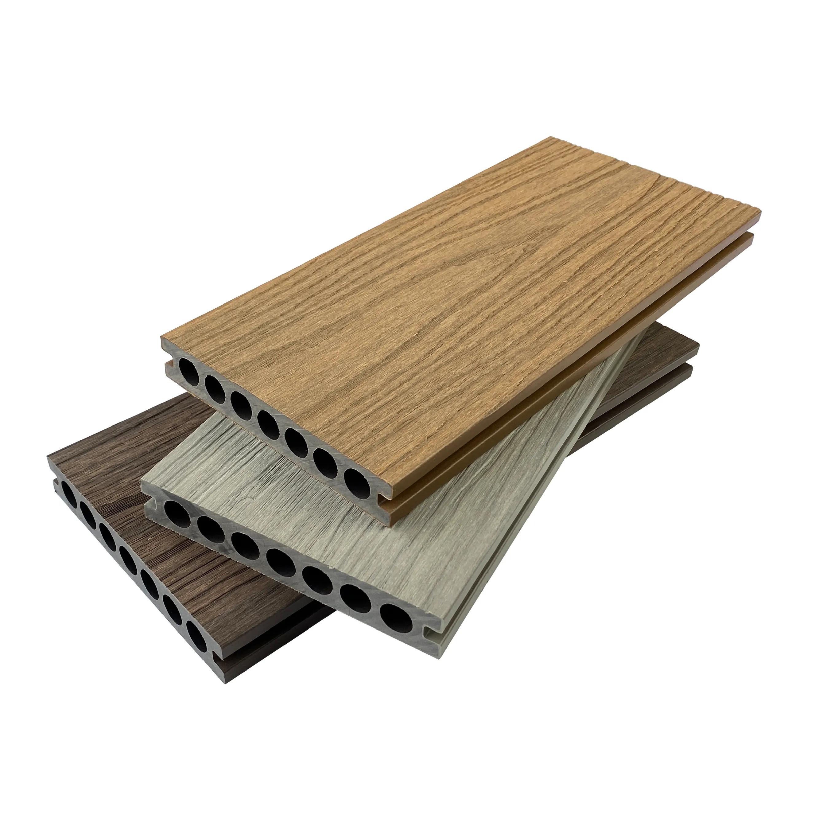 RUCCA – plancher extérieur en bois et plastique, piscine creuse, 139x23mm, panneau Composite, Texture imperméable