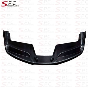 SPC 488 becquet de lèvre avant en Fiber de carbone sec pour <span class=keywords><strong>Ferrari</strong></span> 488 menton avant en Fiber de carbone préimprégné pour <span class=keywords><strong>Ferrari</strong></span> 488 2015 + pare-chocs avant - Product Image 2