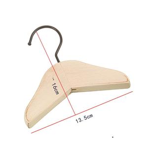 Factory Sale High End Doll <strong>Hangers</strong> <strong>Mini</strong> Wooden Cats Dogs Pet Clothes Display <strong>Hanger</strong> Kids <strong>Hangers</strong> - Product Image 6