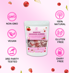 OEM alıç lezzet gıda takviyeleri sindirim ve bağırsak sağlık Gummies takviyesi sindirim sağlık uyanış Gummies destekler - Product Image 2