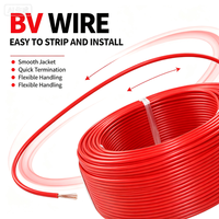 Stromkabel Hausverdrahtung 1mm, 1,5mm, 2,5mm Preis Einadriges Kupfer PVC-isoliertes Kabel 100m Rolle