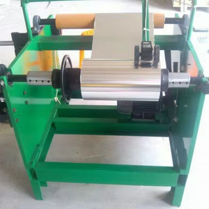 Machine à rembobiner le papier aluminium pour usage en restauration, rembobineuse de papier aluminium argenté - Product Image 1