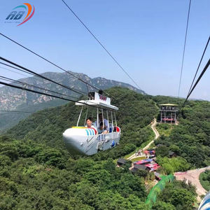 Télésiège Ropeway Sightseeing Cable Car Dirigeable Fix Grip Télésiège dans la zone touristique Zone scénique - Product Image 4