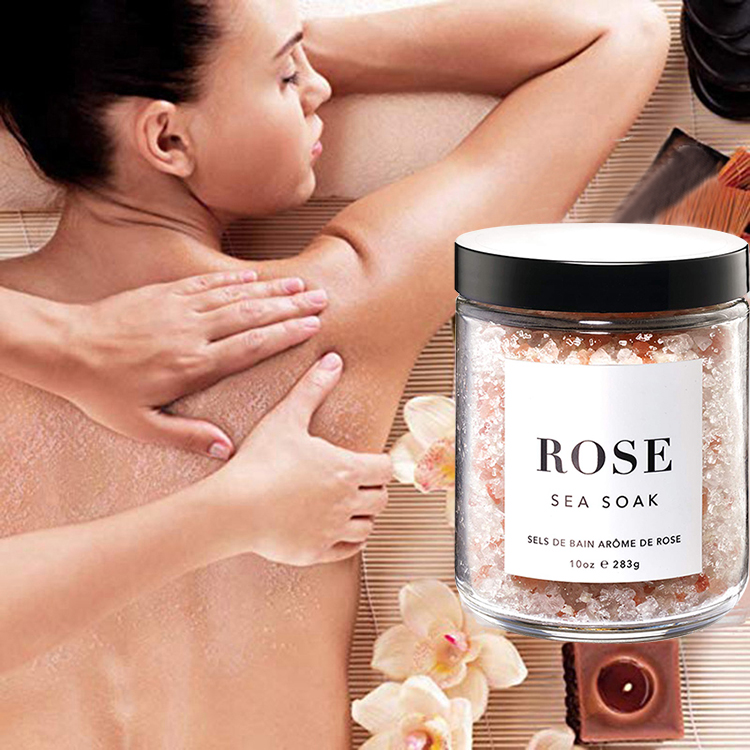 Оптовая продажа, большие соли для ванны, ГИМАЛАЙСКАЯ СОЛЬ, лаванда, жасмин, роза, соли для ванны, Замачивание ванны с цветами