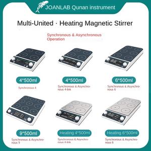 디지털 자기 교반기 실험실 브러시리스 모터 쿼드러플 6 구 중국산 멀티 소형 전자기 믹서 - Product Image 2