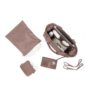 Bolsa <span class=keywords><strong>de</strong></span> Pañales Personalizada Impermeable para Mamá, Bolsa <span class=keywords><strong>de</strong></span> Neopreno, Bolso <span class=keywords><strong>de</strong></span> Hombro, Bolso Grande para Viajes, Bolsa para Cochecito <span class=keywords><strong>de</strong></span> Bebé - Product Image 3