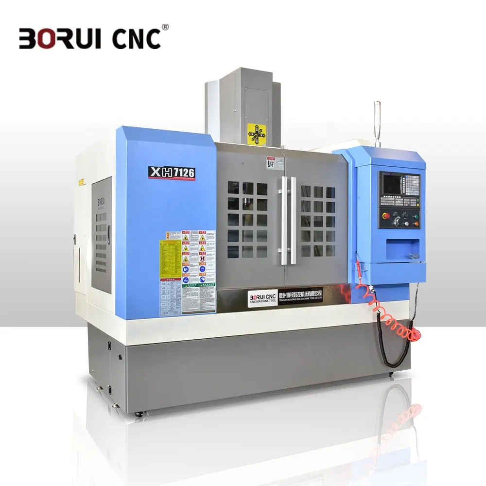 XH7126 High Precision Stability Metal Vertical CNC Milling Machine fresadoras usadas cnc