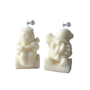 เทียนรูปผีและโนมส์น่ารัก เทียนอโรมาเธอราพี ของตกแต่งงานปาร์ตี้ฮาโลวีน - Product Image 5