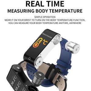 Reloj inteligente inalámbrico <span class=keywords><strong>T89</strong></span> Fitness Tracker Reloj Inteligente 2 en 1 TWS Auricular Pulsera Reloj inteligente con auriculares Auriculares - Product Image 3