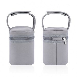 Sac isotherme portable pour biberon, néoprène et feuille d'aluminium, sac fourre-tout promotionnel - Product Image 4