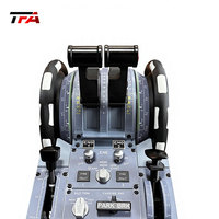 aluminium simulateur de cockpit de course siège voiture conduite simulateur de course jeu de cockpit simulateur de course