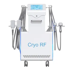 Máquina de adelgazamiento de Cryo RF, terapia de refrigeración por radiofrecuencia, estiramiento de la piel EMS, 2023