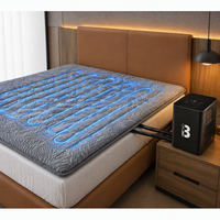 Matelas refroidi par eau pour système de refroidissement intelligent de lit, coussin à température réglable pour chambre, hôtel, usage en station balnéaire