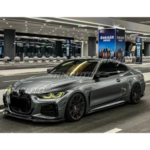ลิ้นกันชนหน้ารถยนต์ สีดำเงา สำหรับตกแต่ง BMW ซีรีส์ 4 รุ่น G22 G23 อุปกรณ์ตกแต่งรถยนต์ - Product Image 3