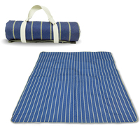 Couverture de pique-nique portable, légère, résistante à l'humidité, durable, en polyester imperméable, pliable, design personnalisé OEM.