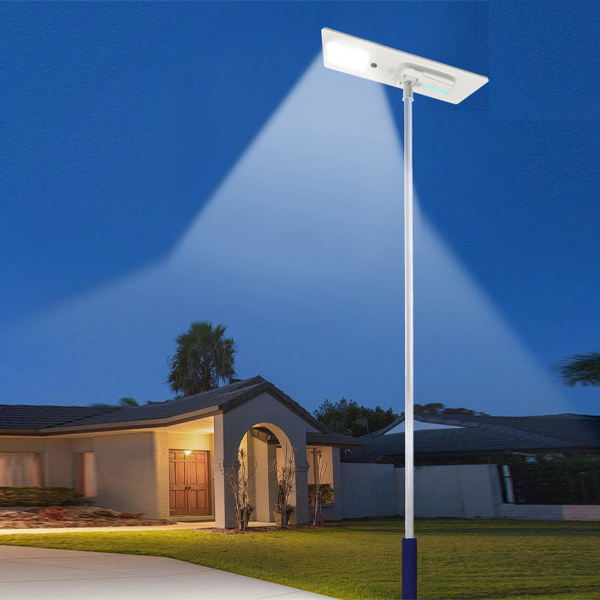 New Design Integrated Solar LED Street Light with IP65 Waterproof AC Power Long Working Time Outdoor Municipal Street Lamp · image 1