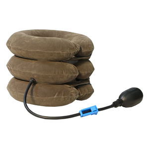 통증 완화 공압 목에 대한 조정 가능한 풍선 자궁 경부 견인 장치 공기 목 견인 정형 칼라 버팀대 - Product Image 6