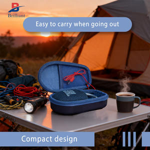 กล่องใส่ลำโพงแบบแข็งสำหรับพกพาสำหรับคลิป<span class=keywords><strong>4</strong></span>กล่องลำโพง EVA แบบพกพากันน้ำเป็นมิตรกับสิ่งแวดล้อม - Product Image 5