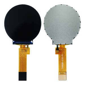 Módulo de Pantalla LCD TFT JYC de 0.9 Pulgadas con Conector de 10 Pines, ST7735 128x128, Pantalla Redonda a Color, Interfaz SPI L1081 - Product Image 1