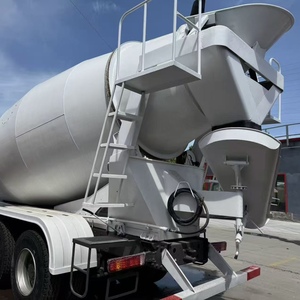 รถผสมคอนกรีตมือสอง Sinotruk Howo 371 แรงม้า 6x4 10 ล้อ 8-12 คิว พร้อมเครื่องยนต์ WD615.47 สำหรับงานก่อสร้างและขนส่งคอนกรีต - Product Image 3