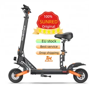 official EU warehouse hot selling 15AH 18650Lithium battery 600W 55KM range kukirin G2 PRO second hand electric scooter