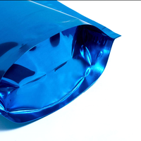 Sacs à sandwich en plastique PE biodégradable noir personnalisés avec support et fermeture éclair Sacs à sandwich en feuille d'aluminium pour bonbons, lait et gelée avec design Doypack