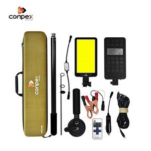 コンペックス47W 4598Lmリモートコントロールキャンプライト3M高超明るいフラッドLed調整可能なハイライトキャンプ吸引カップ付き - Product Image 3