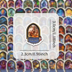 100 cái thẻ phổ biến trò chơi heartstone Sticker - Product Image 2