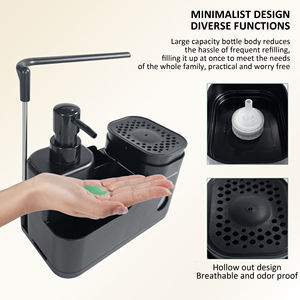 2025 patentli çok fonksiyonlu çıkarılabilir sıvı sabun kutusu yeni görünüm plastik banyo ve tuvalet malzemeleri - Product Image 5