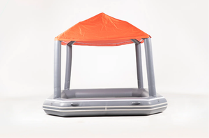 Nuovo gonfiabile PVC acqua tenda galleggiante barca tenda acqua secca spiaggia tenda campeggio all'aperto pesca <span class=keywords><strong>mare</strong></span> campeggio - Product Image 3
