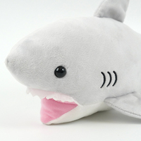 Jouets en peluche de requin en forme d'animal, pour les enfants âgés entre 3 ans, pièces