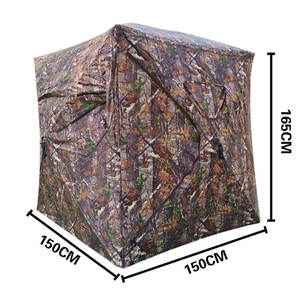 Venta al por mayor de tiendas ciegas de caza de camuflaje para una sola persona 360 observación de aves fácil de pop-up y llevar para caza al aire libre Tene - Product Image 6