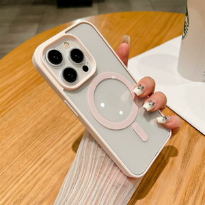 <span class=keywords><strong>Funda</strong></span> de Lujo Magnética con Bumper Transparente <span class=keywords><strong>para</strong></span> <span class=keywords><strong>iPhone</strong></span> 17 Air 16 16E 15 14 <span class=keywords><strong>13</strong></span> 12 11 Pro Max Plus Mini con Cubierta <span class=keywords><strong>para</strong></span> Carga Inalámbrica - Product Image 6