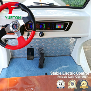 Autobús Turístico Clásico de 6 Plazas, Vehículo Turístico Vintage con Certificación CE, Ideal para Parques, Zonas Turísticas, Granjas, Centros Comerciales y Parques de Atracciones - Product Image 4