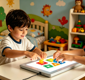 Tavoletta Luminosa LED Dimmerabile con Controllo Touch, Ultra Sottile, USB, per Disegno e Schizzi Artistici - Product Image 1