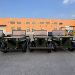 Kart de <span class=keywords><strong>location</strong></span> QIQU 48V pour parc d'attractions, style tourisme pour adultes, <span class=keywords><strong>voiture</strong></span> électrique Jeep - Product Image 3