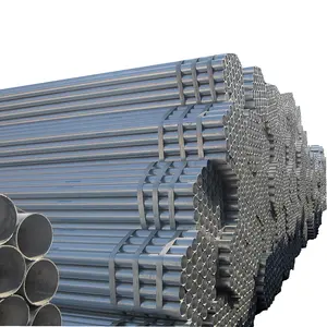 Factory hot sale galvanized steel pipes size suppliers 3 inches 1inch galvanized steel pipe